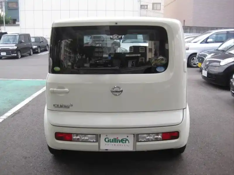 10027908 | カタログ画像：キューブキュービック（CUBE CUBIC） １５ＲＸ 2005年5月 DBA-YGZ11 1500cc ホワイトパール（３Ｐ） バック