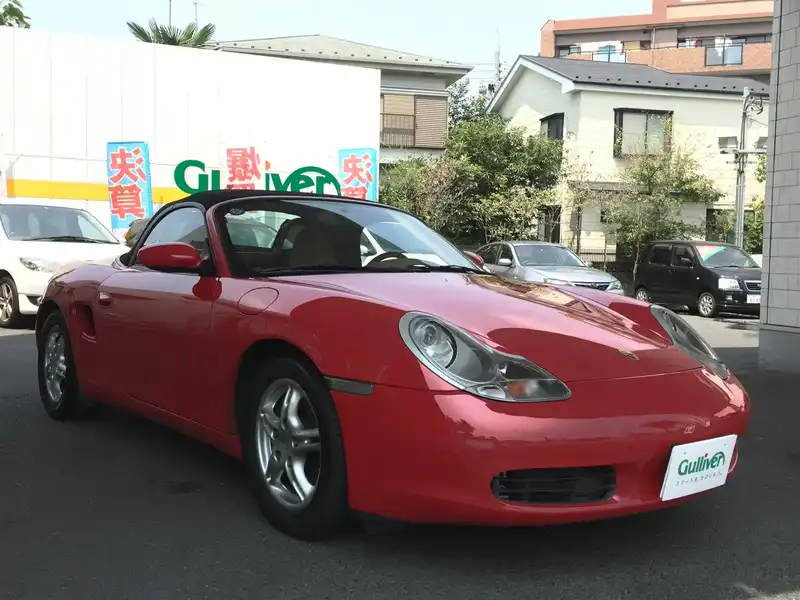 9002575 | カタログ画像：ボクスター（BOXSTER） ボクスター 2000年10月 GF-98665 2700cc ガーズレッド メイン（その他）