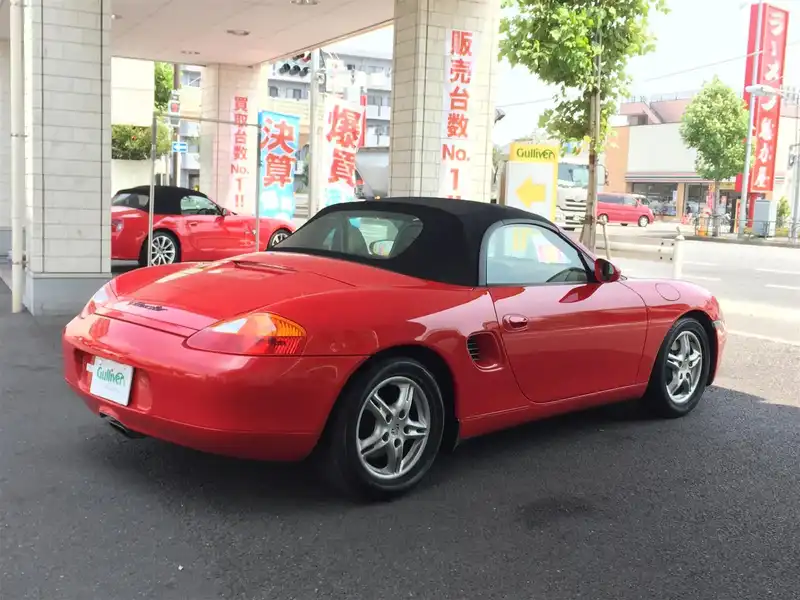 カタログ画像：ボクスター（BOXSTER） ボクスター 1999年10月 GF-98665 2700cc バック