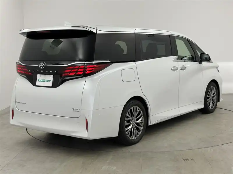 カタログ画像：アルファードＰＨＥＶ（ALPHARD PHEV） プラグインハイブリッド エグゼクティブラウンジ 2025年1月 6LA-AAHP45W 2500cc プラチナホワイトパールマイカ 燃費16.7km / l 外装
