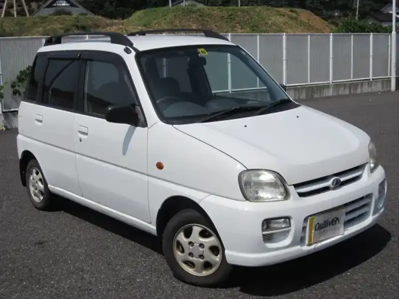 カタログ画像：プレオ（PLEO） Ｌ 1999年6月 GF-RA2 660cc ピュアホワイト 燃費18.0km / l  メイン（その他）