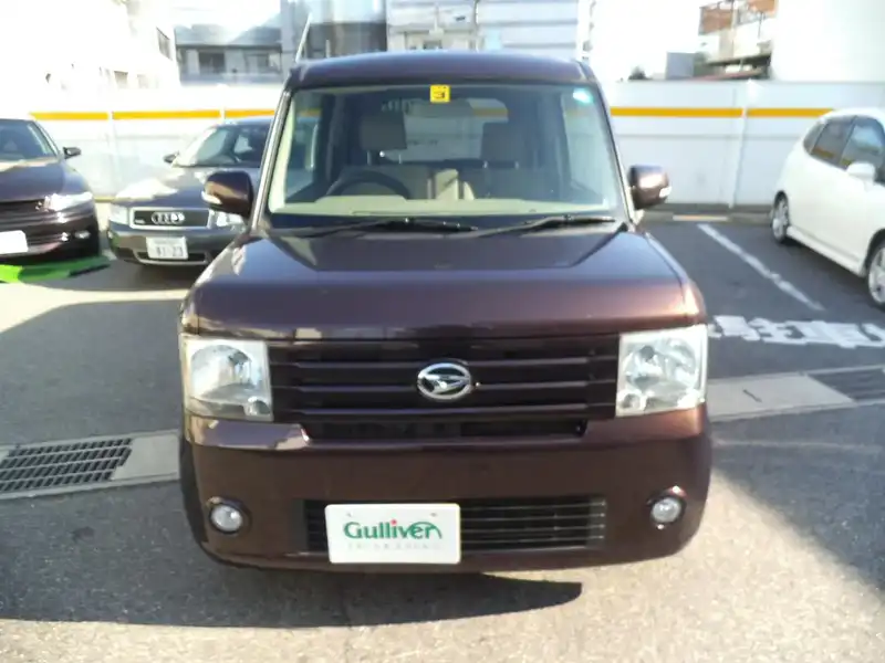 カタログ画像：ムーヴコンテ（MOVE CONTE） Ｇ 2009年12月 DBA-L575S 660cc プラムブラウンクリスタルマイカ 燃費22.0km / l  フロント