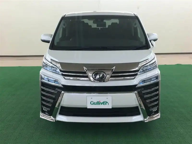 カタログ画像：ヴェルファイア（VELLFIRE） ２．５Ｚ Ａエディション 2019年10月 DBA-AGH35W 2500cc ホワイトパールクリスタルシャイン 燃費12.0km / l フロント