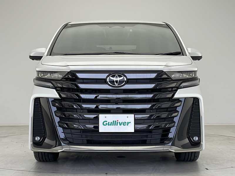 カタログ画像：ヴェルファイア（VELLFIRE） Ｚ プレミア 2025年1月 5BA-TAHA40W 2400cc プラチナホワイトパールマイカ 燃費10.3km / l フロント