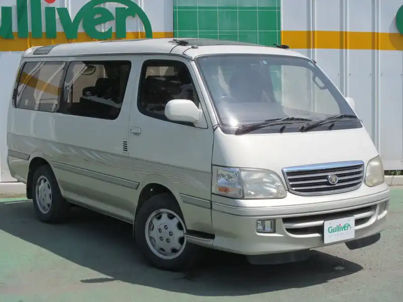 カタログ画像：ハイエースワゴン（HIACE WAGON） デラックス（ロング）標準ルーフ 1999年7月 KH-KZH116G 3000cc 燃費8.7km / l  メイン