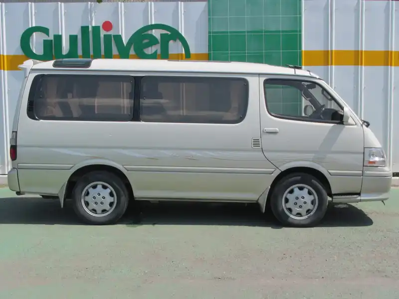 カタログ画像：ハイエースワゴン（HIACE WAGON） デラックス（ロング）標準ルーフ 1999年7月 KH-KZH116G 3000cc 燃費8.7km / l  外装