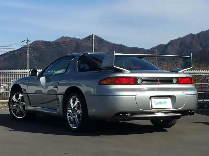 カタログ画像：ＧＴＯ（GTO） ＧＴＯ ツインターボ 1998年8月 GF-Z16A 3000cc ハミルトンシルバー（Ｍ） バック