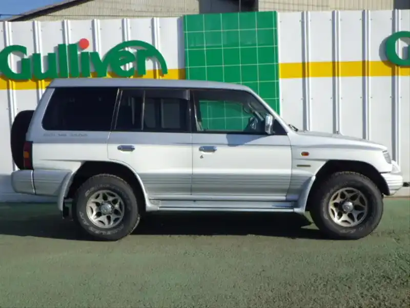 カタログ画像：パジェロ（PAJERO） キックアップルーフ ＧＥバン 1998年2月 KC-V46V 2800cc サテライトシルバー（Ｍ） 外装