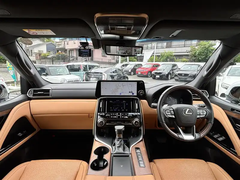 カタログ画像：ＬＸ（LX） ＬＸ６００ 2025年3月 3BA-VJA310W 3500cc ソニッククォーツ 燃費8.0km / l 内装