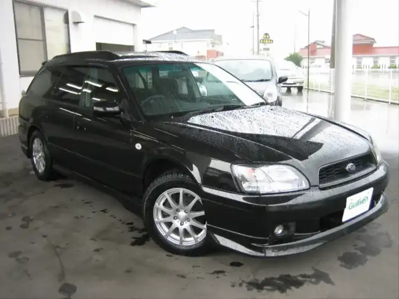 カタログ画像：レガシィツーリングワゴン（LEGACY TOURING WAGON） Ｂスポーツ 2002年8月 TA-BH5 2000cc ブラックトパーズ・マイカ 燃費13.0km / l  メイン（その他）