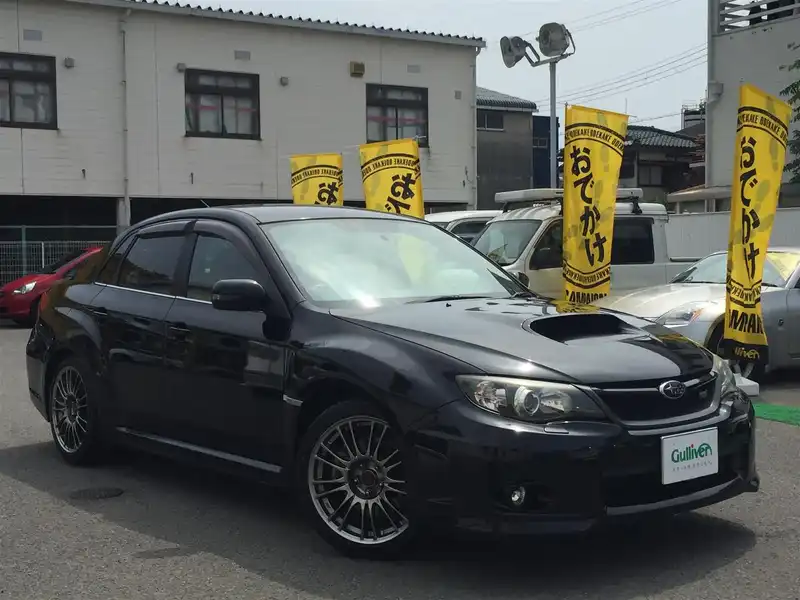 カタログ画像：インプレッサ（IMPREZA） ＷＲＸ ＳＴＩ Ａライン 2010年7月 CBA-GVF 2500cc オブシディアンブラック・パール 燃費10.0km / l  メイン