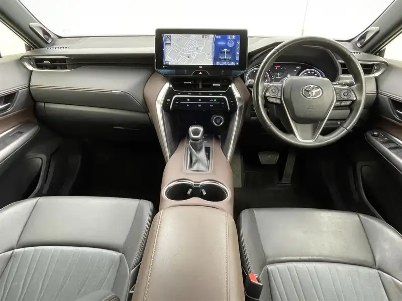 カタログ画像：ハリアー（HARRIER） Ｚ 2020年6月 6BA-MXUA85 2000cc ホワイトパールクリスタルシャイン 燃費14.7km / l 内装