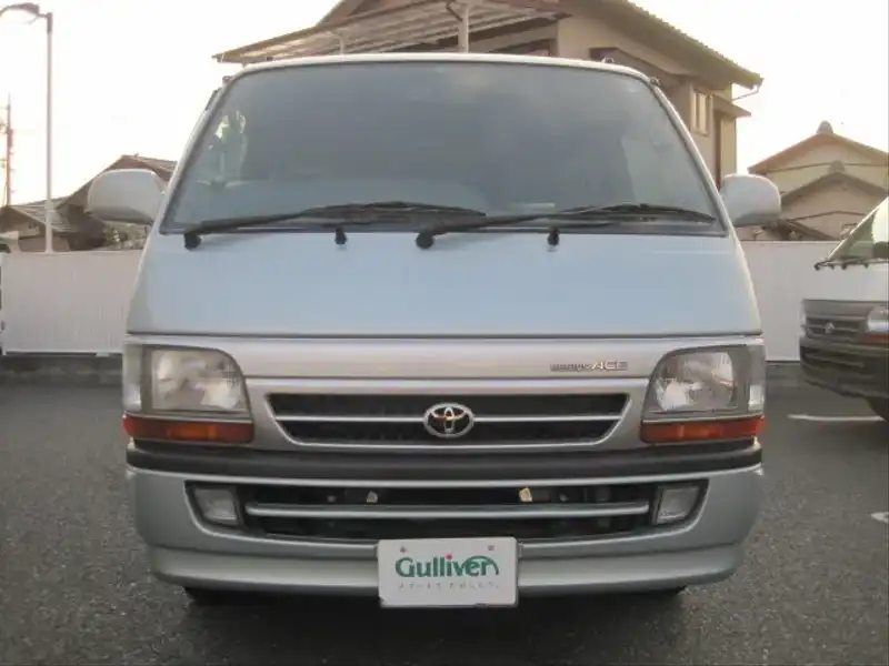 カタログ画像：レジアスエースバン（REGIUS ACE VAN） スーパーＧＬ 2004年4月 KG-LH178V 3000cc ライトグリーンメタリック フロント