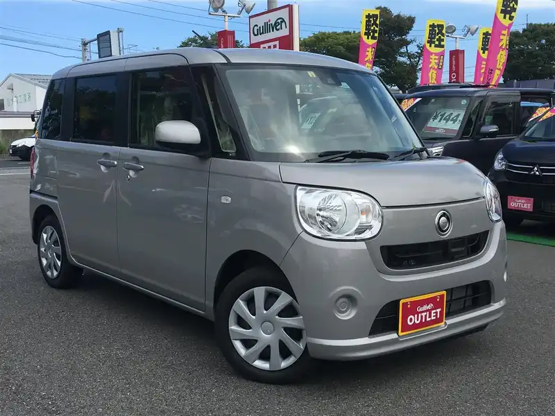 カタログ画像：ムーヴキャンバス（MOVE CANBUS） Ｌ 2017年9月 DBA-LA810S 660cc スムースグレーマイカメタリック 燃費27.4km / l メイン（その他）