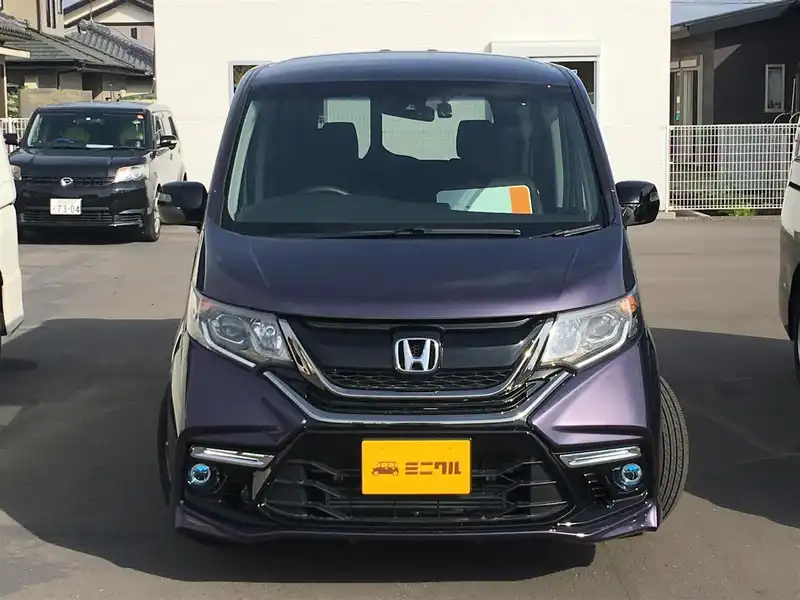 カタログ画像：ステップワゴン（STEPWAGON） モデューロＸ ホンダセンシング 2018年5月 DBA-RP3 1500cc プレミアムスパイスパープル・パール フロント