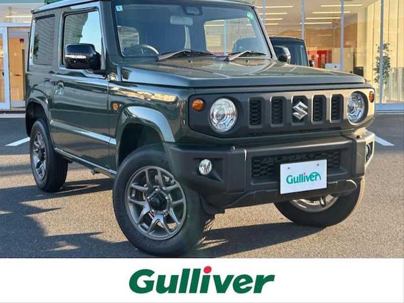 カタログ画像：ジムニー（JIMNY） ＸＧ 2024年4月 3BA-JB64W 660cc ジャングルグリーン 燃費14.3km / l メイン