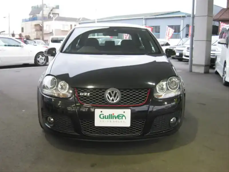 カタログ画像：ゴルフ（GOLF） ＧＴＩ 2006年2月 GH-1KAXX 2000cc ブラックマジックパールエフェクト 燃費12.8km / l  フロント