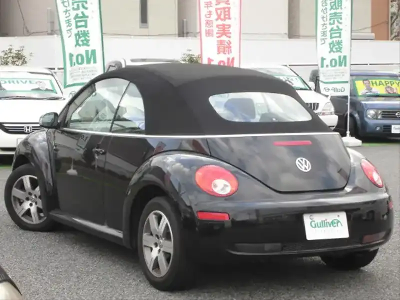 10045269 | カタログ画像：ニュービートルカブリオレ（NEW BEETLE CABRIOLET） ＬＺ 2008年1月 ABA-1YAZJ 2000cc ディープブラックパールエフェクト バック