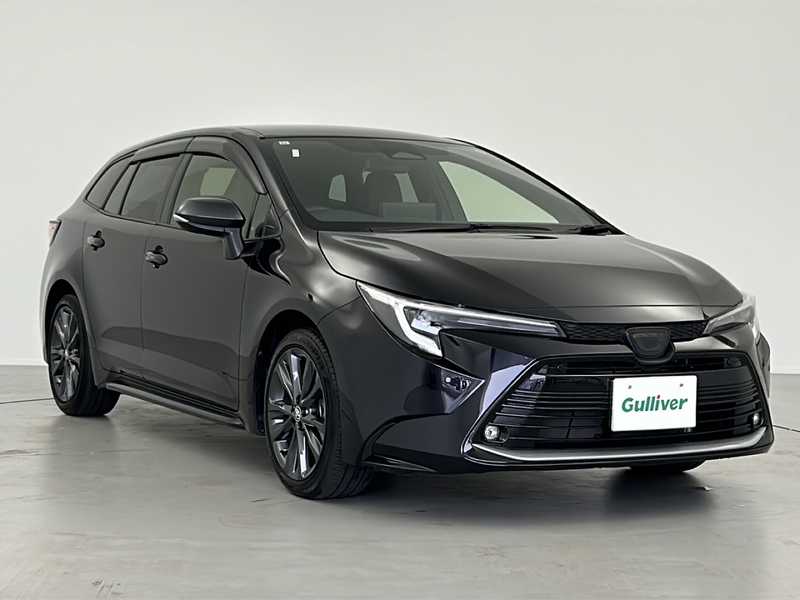 カタログ画像：カローラツーリング（COROLLA TOURING） Ｘ 2024年4月 5BA-MZEA17W 1500cc アティチュードブラックマイカ 燃費19.1km / l メイン