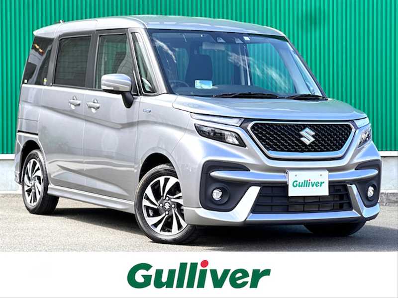 カタログ画像：ソリオバンディット（SOLIO BANDIT） ハイブリッドＭＶ 2020年12月 5AA-MA37S 1200cc プレミアムシルバーメタリックorプレミアムシルバーメタリックブラック2トーンルーフ 燃費18.4km / l メイン（その他）