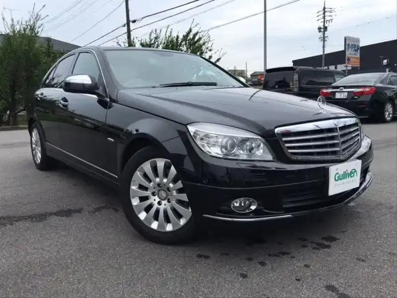 カタログ画像：Ｃクラス（C-CLASS） Ｃ２５０エレガンス 2008年1月 DBA-204052 2500cc オブシディアンブラック（Ｍ） メイン