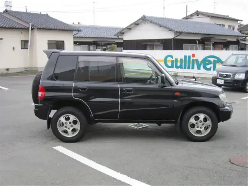 カタログ画像：パジェロイオ（PAJERO IO） ＺＲ－Ｓ 1999年8月 GF-H76W 1800cc ピレネーブラック（Ｐ） 外装