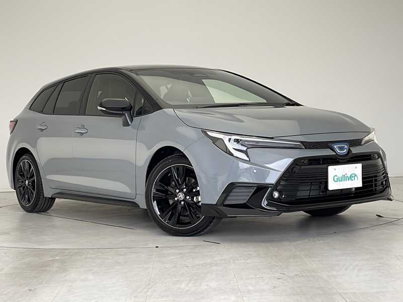 カタログ画像：カローラツーリング（COROLLA TOURING） アクティブスポーツ 2024年4月 6AA-ZWE219W 1800cc アティチュードブラックマイカ×セメントグレーメタリック 燃費27.3km / l メイン