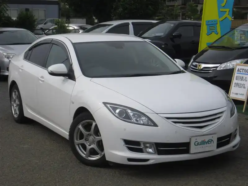 カタログ画像：アテンザセダン（ATENZA SEDAN） ２５ＥＸ 2010年1月 DBA-GH5FP 2500cc クリスタルホワイトパールマイカ 燃費11.4km / l メイン（その他）