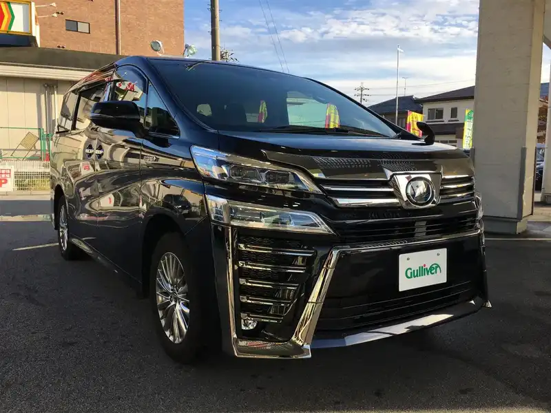 カタログ画像：ヴェルファイアハイブリッド（VELLFIRE HYBRID） ハイブリッドＺ 2019年10月 DAA-AYH30W 2500cc ブラック 燃費18.4km / l メイン