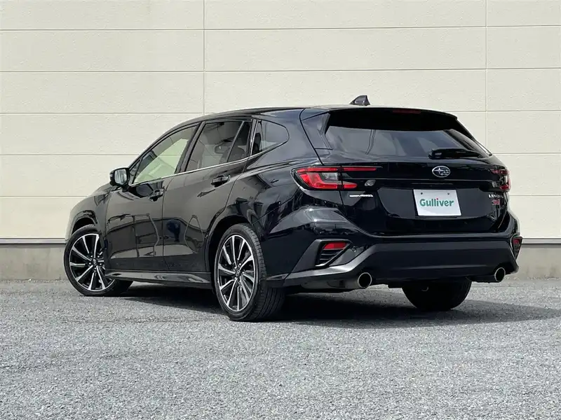 カタログ画像：レヴォーグ（LEVORG） ＧＴ－Ｈ 2022年11月 4BA-VN5 1800cc クリスタルブラック・シリカ 燃費13.6km / l バック