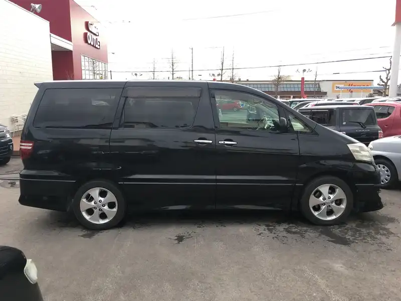 カタログ画像：アルファードＧ（ALPHARD G） ＡＳ プライムセレクションⅡ 2007年6月 DBA-ANH15W 2400cc ブラックマイカ 燃費9.4km / l  外装