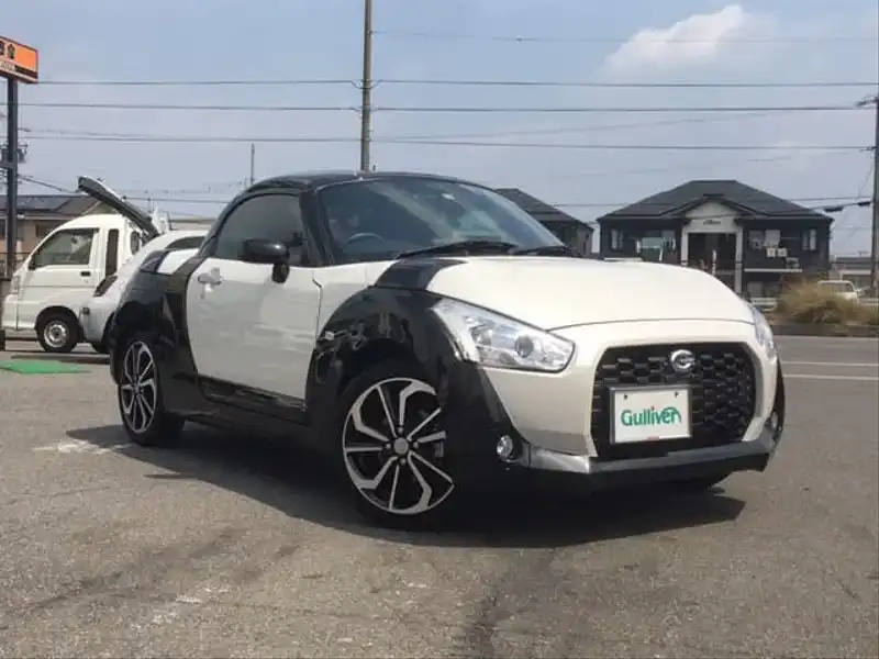 カタログ画像：コペン（COPEN） エクスプレイ 2019年10月 3BA-LA400K 660cc パールホワイトⅢ 燃費19.2km / l メイン（その他）