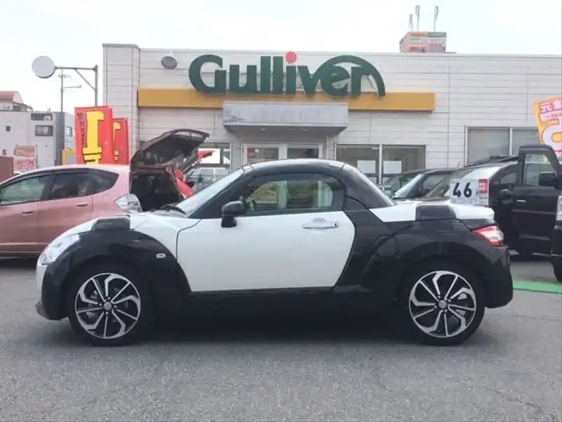 カタログ画像：コペン（COPEN） エクスプレイ 2021年4月 3BA-LA400K 660cc パールホワイトⅢ 燃費18.6km / l 外装