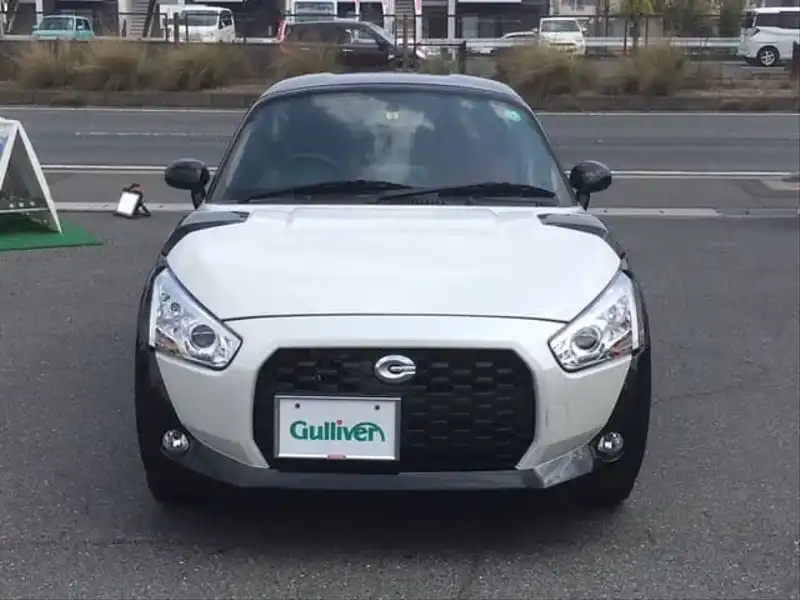 カタログ画像：コペン（COPEN） エクスプレイ 2021年4月 3BA-LA400K 660cc パールホワイトⅢ 燃費19.2km / l フロント