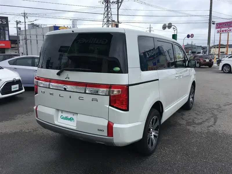 10132962 | カタログ画像：デリカＤ：５（DELICA D:5） Ｇ 2020年12月 3DA-CV1W 2200cc ウォームホワイトパール×スターリングシルバーメタリックorウォームホワイトパール バック