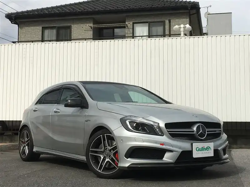 カタログ画像：Ａクラス（A-CLASS） Ａ４５ ＡＭＧ ４マチック 2014年4月 CBA-176052 2000cc ポーラーシルバー（Ｍ） 燃費13.1km / l メイン（その他）