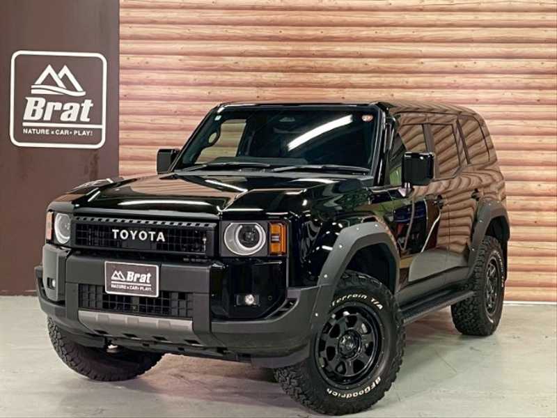 カタログ画像：ランドクルーザー２５０（LAND CRUISER 250） ＶＸ 2024年4月 3DA-GDJ250W 2800cc ブラック 燃費11.0km / l 外装