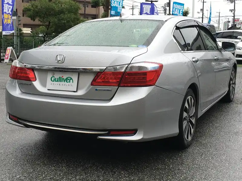 カタログ画像：アコードハイブリッド（ACCORD HYBRID） ＥＸ 2013年6月 DAA-CR6 2000cc アラバスターシルバー・メタリック 燃費30.0km / l 外装