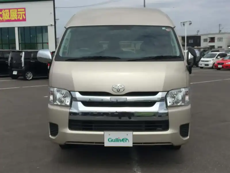 カタログ画像：ハイエースワゴン（HIACE WAGON） グランドキャビン 2020年5月 3BA-TRH229W 2700cc ベージュメタリック 燃費8.1km / l フロント