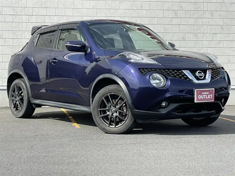 カタログ画像：ジューク（JUKE） １６ＧＴ パーソナライゼーション 2014年9月 CBA-F15 1600cc アズライトブルー（Ｐ） 燃費14.2km / l メイン（その他）