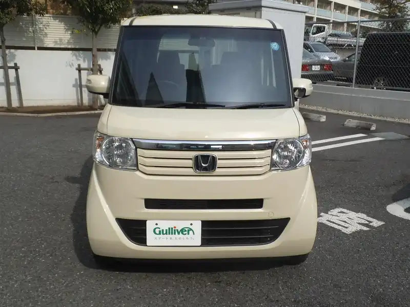 カタログ画像：Ｎ－ＢＯＸ（N-BOX） Ｇ特別仕様車ＳＳパッケージ 2014年5月 DBA-JF2 660cc ヒダマリアイボリー・パール 燃費23.2km / l フロント