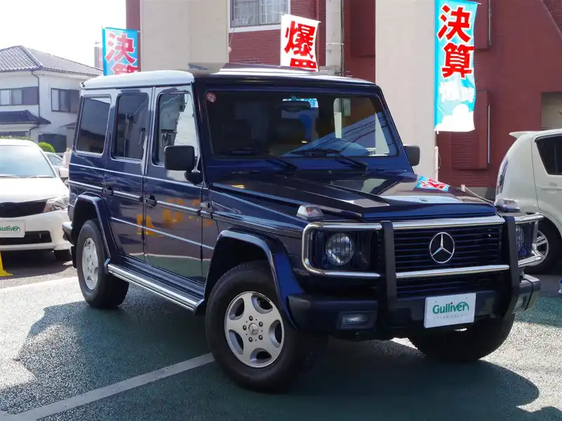 9000240 | カタログ画像：Ｇクラス（G-CLASS） Ｇ５５ロング 1998年12月 -G500L- 5500cc メイン（その他）