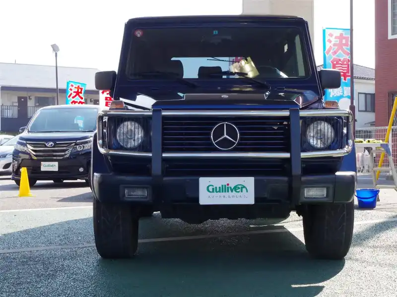 カタログ画像：Ｇクラス（G-CLASS） Ｇ５５ロング 1998年12月 -G500L- 5500cc 燃費5.7km / l  フロント