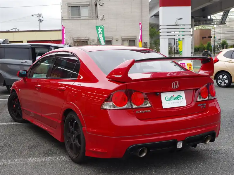 カタログ画像：シビック（CIVIC） ＭＵＧＥＮ ＲＲ 2007年9月 ABA-FD2 2000cc 燃費11.0km / l  バック