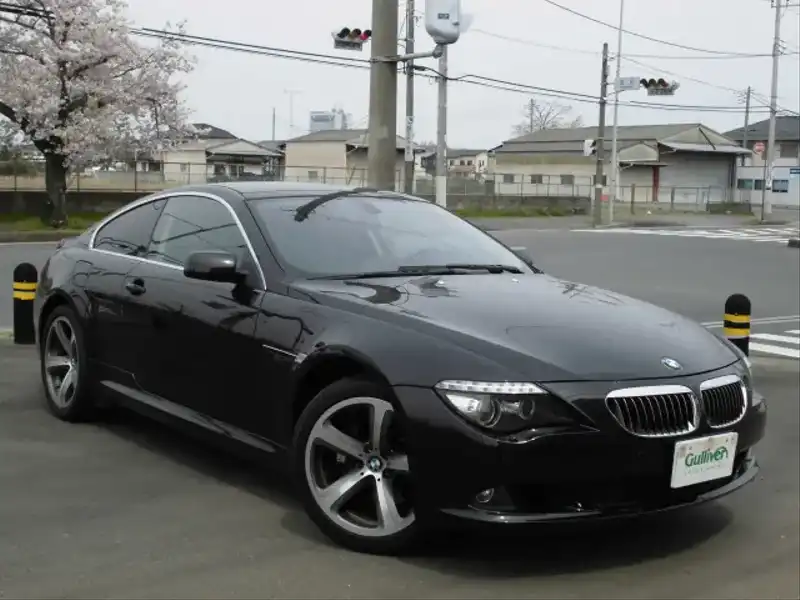 カタログ画像：６シリーズ（6 SERIES） ６５０ｉ 2007年11月 ABA-EH48 4800cc ブラック・サファイア（メタリック・カラー） 燃費7.6km / l  メイン（その他）