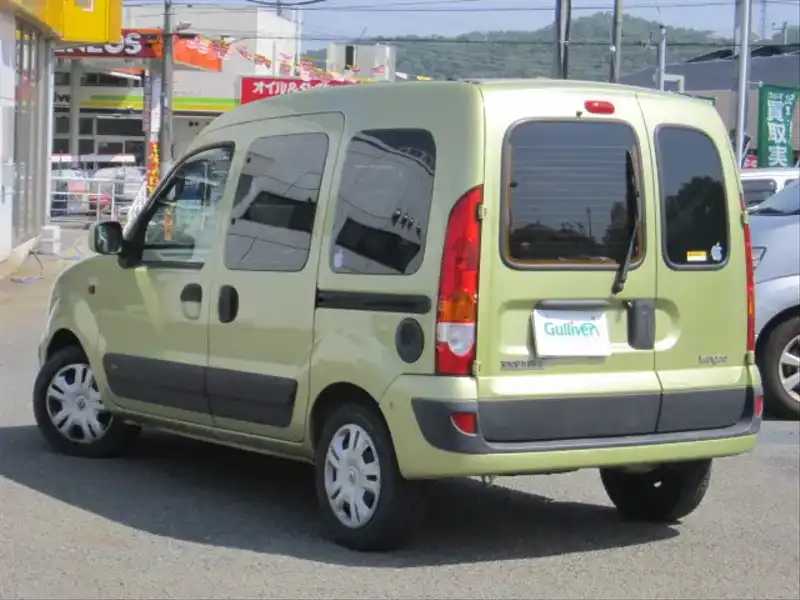 カタログ画像：カングー（KANGOO） シトラス 2004年9月 GH-KCK4M 1600cc シトラス・グリーン バック