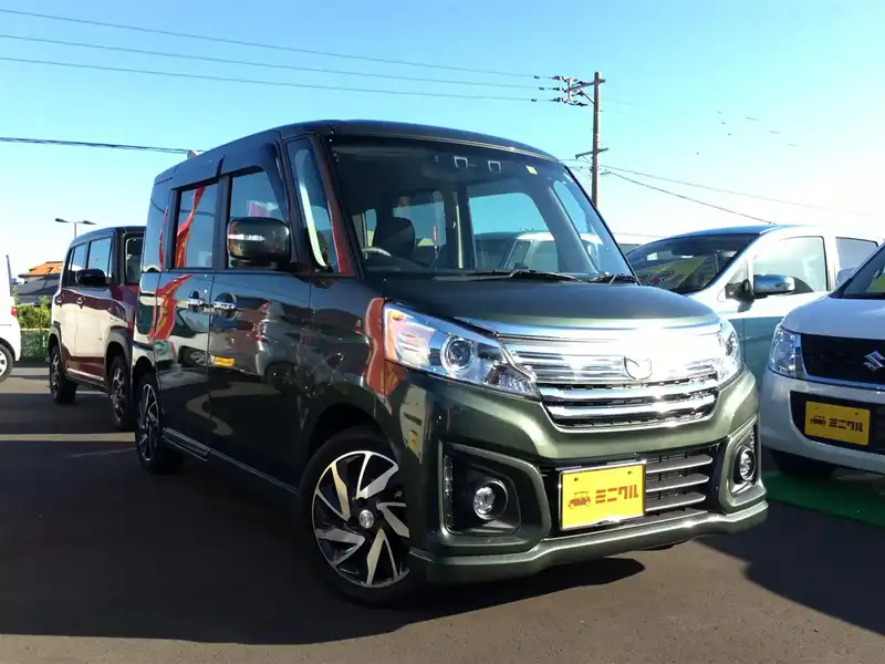 カタログ画像：フレアワゴンカスタムスタイル（FLAIR WAGON CUSTOM STYEL） ＸＳ ターボ 2015年8月 DAA-MM42S 660cc クールカーキパールメタリック 燃費26.8km / l メイン（その他）