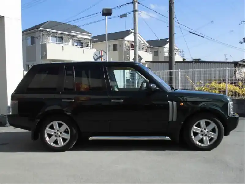 10024480 | カタログ画像：レンジローバー（RANGE ROVER） ヴォーグ 2004年11月 GH-LM44 4400cc ジバニー・グリーン（マイカタリック）orトンガ・グリーン（マイカタリック） 外装