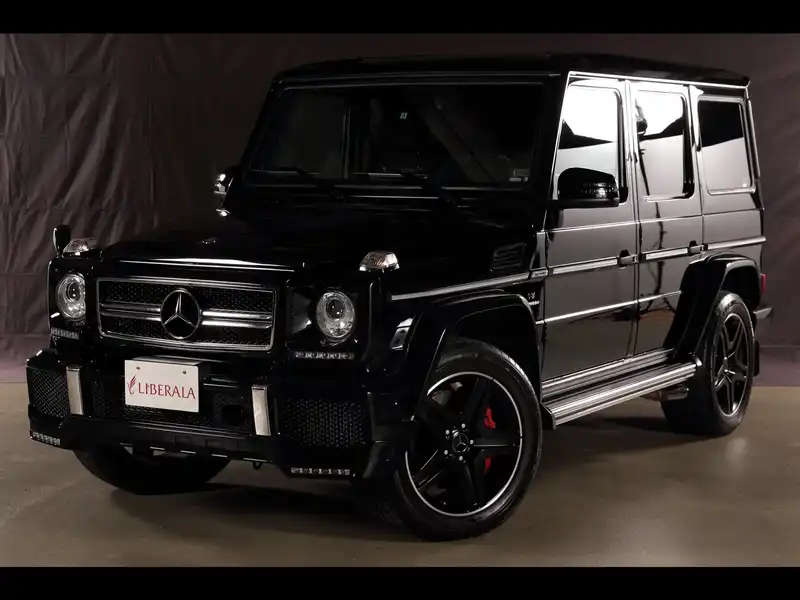 カタログ画像：Ｇクラス（G-CLASS） Ｇ６３ ＡＭＧ 2014年4月 ABA-463272 5500cc オブシディアンブラック（Ｍ）orマグネタイトブラック（Ｍ） 外装