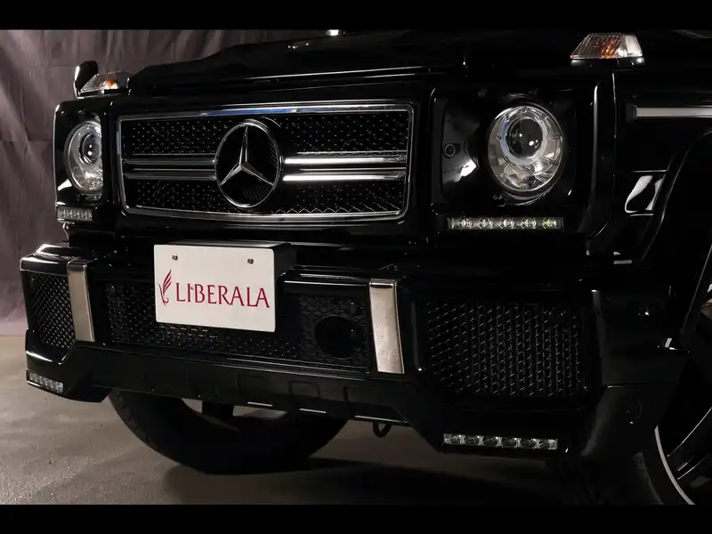 カタログ画像：Ｇクラス（G-CLASS） Ｇ６３ ＡＭＧ 2014年4月 ABA-463272 5500cc オブシディアンブラック（Ｍ）orマグネタイトブラック（Ｍ） フロント